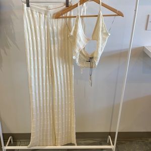 Another girl brand. Knit halter. Matching pants sold separately.